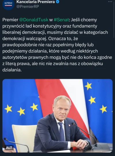 Roger_Casement - @Chinaski: Tak samo rząd juz nie musi przestrzegać prawa, wystarczy ...