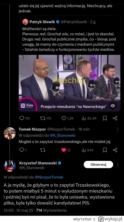 why1sthat - Ah Krzysiu juz sie gubi w tych swoich manewrach XD
Czy on wlasnie przyzna...