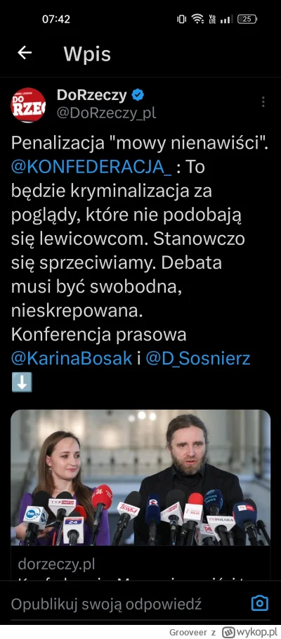 Grooveer - #polityka #sejm #konfederacja #polska