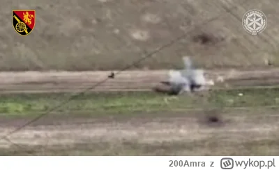 200Amra - Z cyklu: Kacap i nieznana technika - próba strącenia drona hełmem.

#ukrain...