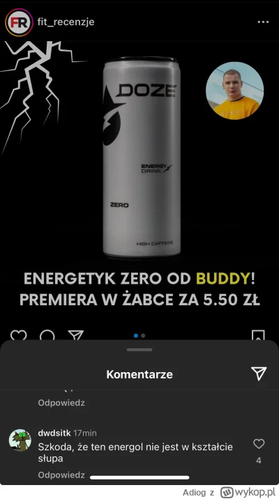 Adiog - Nowy energol buddy. Plujesz =plusujesz 
Komentarz xDD
#famemma