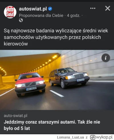 Lomana_LuaLua - Zobaczcie jak wg. Auto świat b wyglądają 14 letnie samochody( ͡° ͜ʖ ͡...
