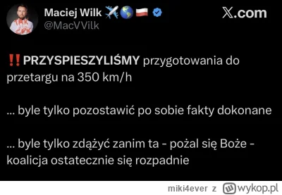 miki4ever - #cpk #bekazpisu #polityka

Pisowski propagandysta narzeka, że… przetargi ...