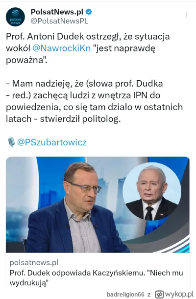badreligion66 - #polityka Dudek w końcu odepnie wrotki i będzie dym jakiego Polska ni...
