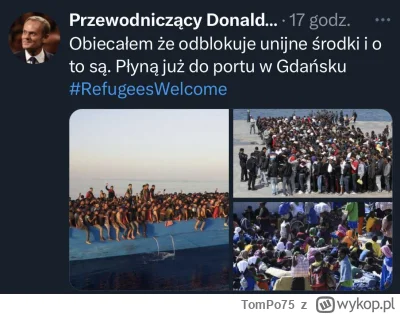 TomPo75 - Pakt migracyjny podpisany. Za chwile podpisze sie, ze Polska zrzeka sie pra...
