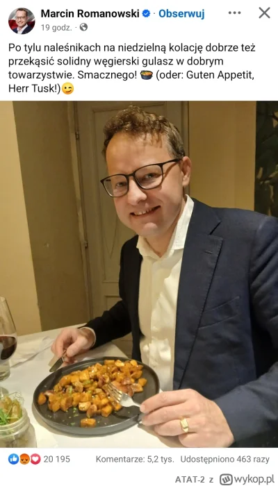 ATAT-2 - Napisałem już to dziesiątki razy, napisze ponownie. PO powinno dziękować PiS...