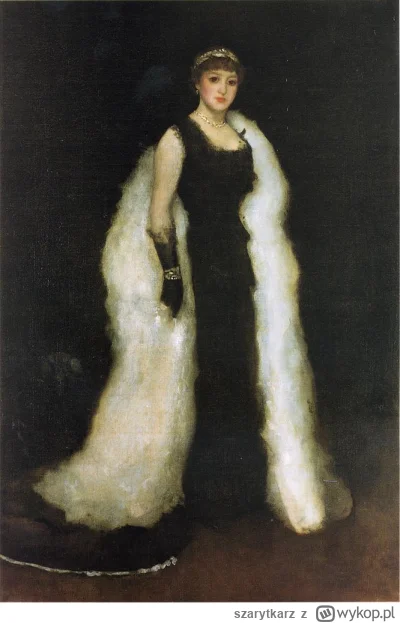 szarytkarz - "Arrangement in Black"
James McNeill Whistler (1881)

#obrazy #malarstwo...