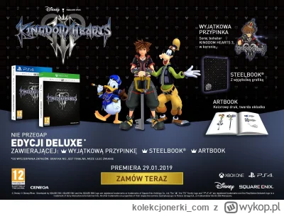 kolekcjonerki_com - Kingdom Hearts III Deluxe Edition na PlayStation 4 za około 126 z...