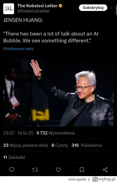 JanLaguna - Bańkarze pięknie wyjaśnieni. BULLISH ( ͡º ͜ʖ͡º)
#gielda