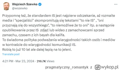 pragmatyczny_romantyk - Czyli Wojciech Szewko, specjalista od ISIS, islamu i jihadu m...