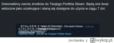 Jechanka - Nawet zwrot za ta gunwno gre przyszedł zbugowany xDD
Kupie za miesiac albo...
