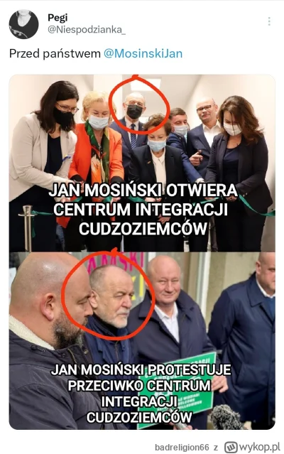 badreligion66 - #polityka Myślał że w maseczce nikt go nie rozpozna xd