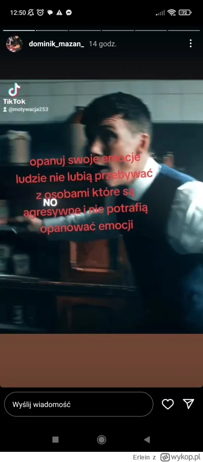 Erlein - #domcel też ogląda peaky blinders tak jak #sebcel