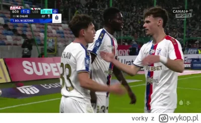 vorky - Górnik Zabrze 1 - 0 Legia Warszawa - Khlan po pięknej asyscie Sowa ( ͡º ͜ʖ͡º)...