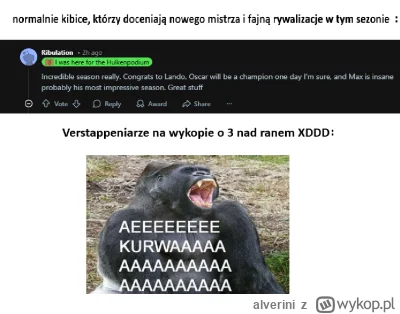 alverini - Wszedłem na reddit czy yt i tam normalne komenty, gratulacje dla Lando, św...