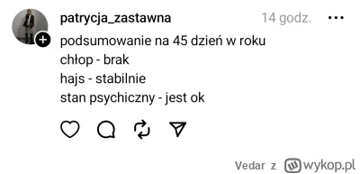 Vedar - Też podsumowujecie sobie w ten sposób każdy dzień? 
#przegryw