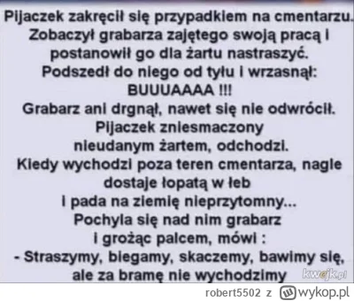 robert5502 - Humor z cmentarza 
#heheszki