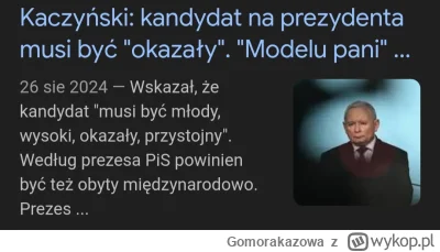 Gomorakazowa - @MrLambert Jaruś szukał chłopca w swoim typie. Widać w jakich gustuje.