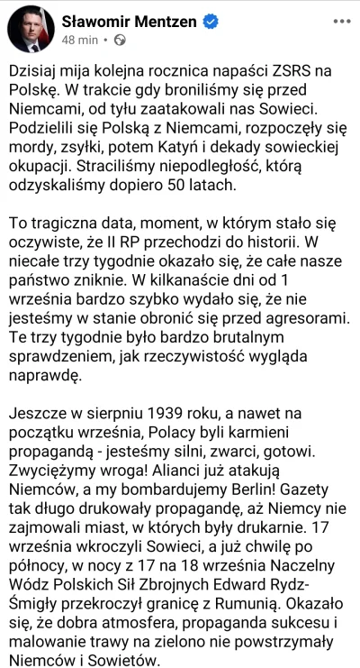 StdPtr - Pamiętajcie że w 1939 zaatakowali nas NIEMCY, a nie faszyści, nie naziści or...