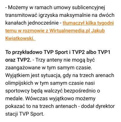 banan0 - #paryz2024 nawet nie wiedziałem, że TVP kupiło taką bieda licencję xD