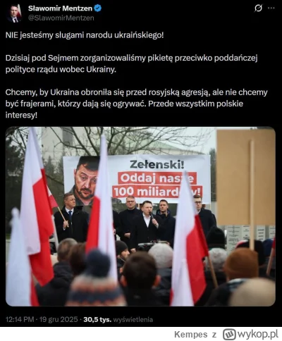 Kempes - #ukraina #rosja #wojna #polityka #konfederacja #bekazkonfederacji #bekazpraw...