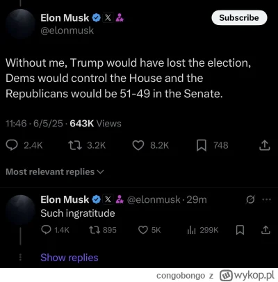 congobongo - Uuuuuuuu

#elonmusk #trump #usa