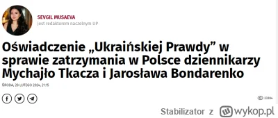 Stabilizator - #ukrainskaprasa mocny materiał ustawiający Polską policje do pionu prz...