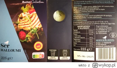 wkto - #listaproduktow
#serhalloumi Auchan Collection #auchan
aktualny skład oraz pro...