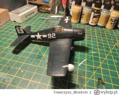 Towarzysz_Moskvin - Bydlak prawie gotowy. Jeszcze trochę brudzenia, kalki na śmigło, ...