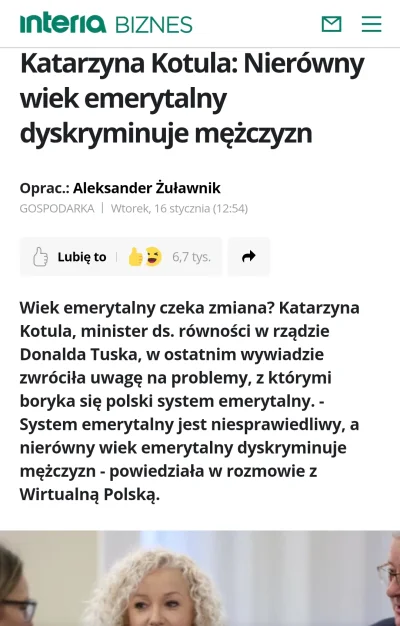 mentari - @mentari tymczasem jak wypowiada się LEWACZKA Kotula?