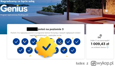 Iudex - Czy ktoś się orientuje może czy wskakując na wyższy poziom Genius na Bookingu...