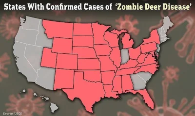 smooker - #zwierzeta #zombie #jelen #usa #swiat 

USA 

32 stany, w których do tej po...