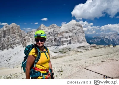 places2visit - Cześć Mirki i Mirabelki

Via ferrata Kaiserjäger na szczyt Lagazuoi Pi...