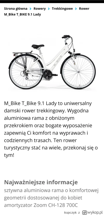 kupczyk - Mirki od #rower #rowery czy taki Mbike jest sens kupować dla różowej? Jazda...