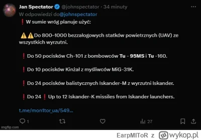 EarpMIToR - No to nie ciekawa noc czeka ukraine ( ͡° ʖ̯ ͡°)
#ukraina #rosja