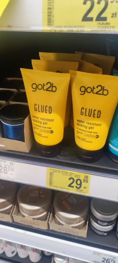 KingaM - Fajnie że w #rossman  #polska jest już glue got2be, zdecydowanie najlepszy k...