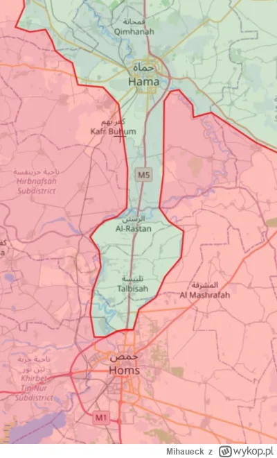 Mihaueck - #syria #z--------------a Rebelsi już w Rastan i Talbisah, 10 km od Homs. O...
