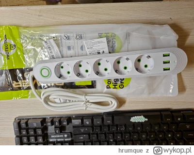 hrumque - Super kurde #bungledeals z #aliexpress - listwa zasilająca (z USB, ale to n...