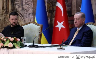 Grooveer - Ciekawe czy prezydent Ukrainy coś uzyskał odwiedzając Turcję. Minę ma śred...
