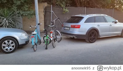 anoonek95 - A cóż to za samochód stoi obok rowerów dzieciaczków... Nie wiem, ale sie ...