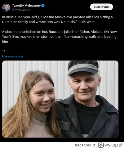 naczarak - https://x.com/Mylovanov/status/1962666741231763619

Jezus Maria nie uwierz...