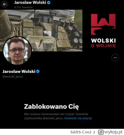 SARS-Cov2 - ja już mam spokój od wolskiego #ukraina