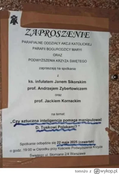 tomn2o - To Tusk stworzył sztuczną inteligencję. Nie Musk. #heheszki