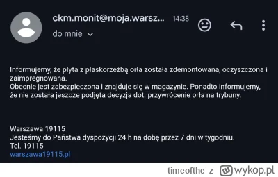 timeofthe - @sberatel dostałem takie info