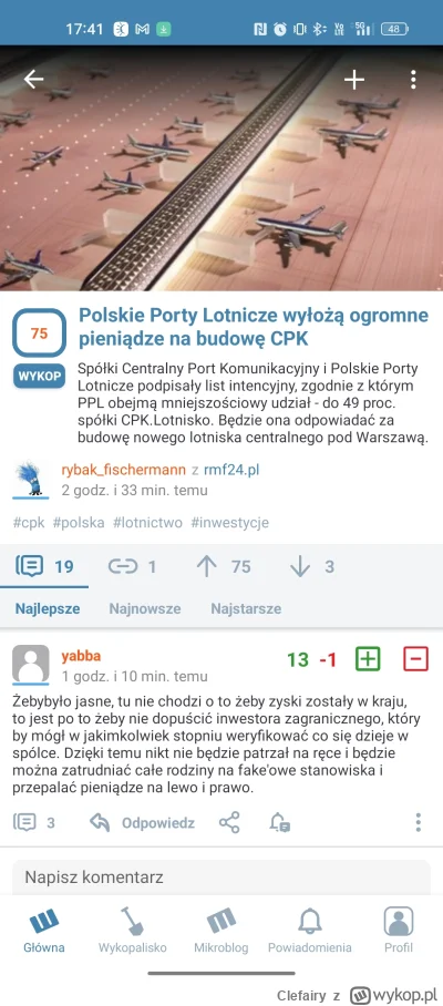 Clefairy - Psychiatryk na głównej xD

Tusk nie buduje CPK - źle 
Tusk buduje CPK - źl...