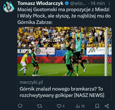 IdillaMZ - Podobala mi sie wypowiedz Gostomskiego po meczu z Motorem, kiedy reporter ...