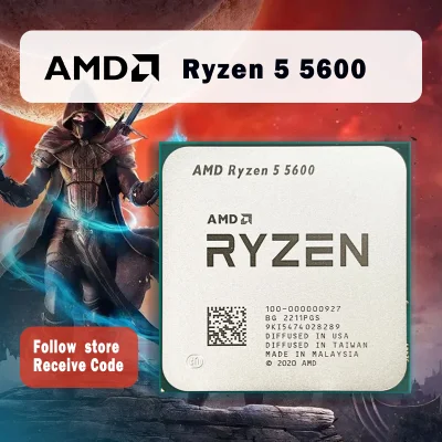 n____S - ❗ AMD Ryzen 5 5600 R5 3.5 GHz 6-Core 12-Thread CPU Processor
〽️ Cena: 86.56 ...