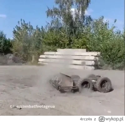 4rcz4s - #ukraina #wojna Domowej roboty dron odminywujący, genialne. Upload ważny 2 d...