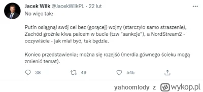 yahoomlody - Odnośnie sytuacji w #kursk to należy zobaczyć co myślą o tym wybitni pol...