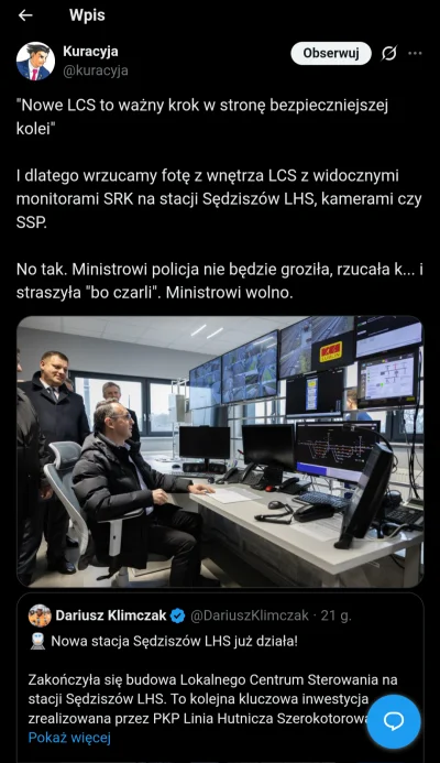 sylwke3100 - Ciebie policja zatrzyma, zabierze sprzęt bo robiłeś fotki na peronie czy...